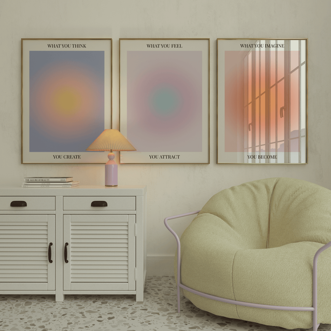 The Manifestation Poster Set of 3 - Poster Room