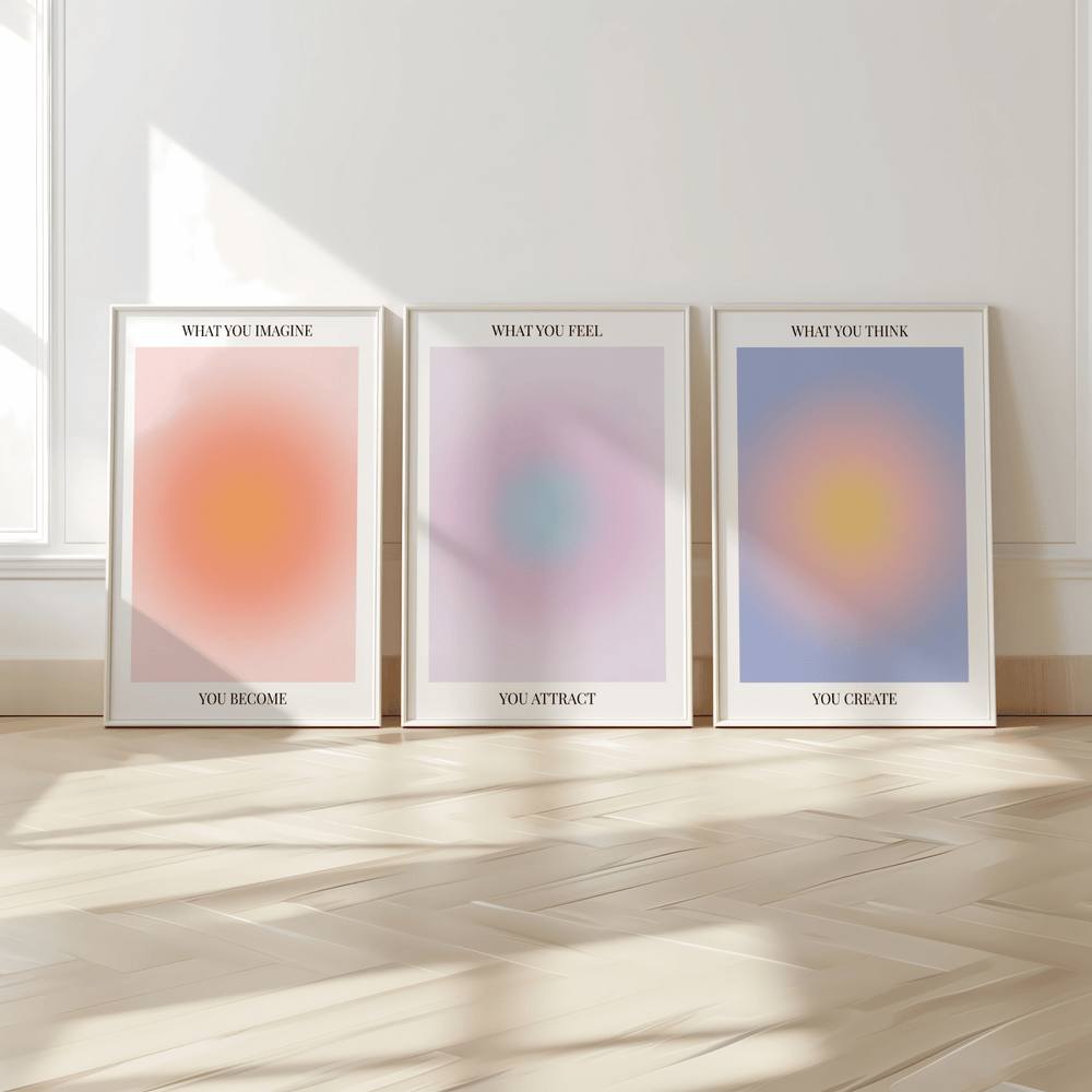 The Manifestation Poster Set of 3 - Poster Room