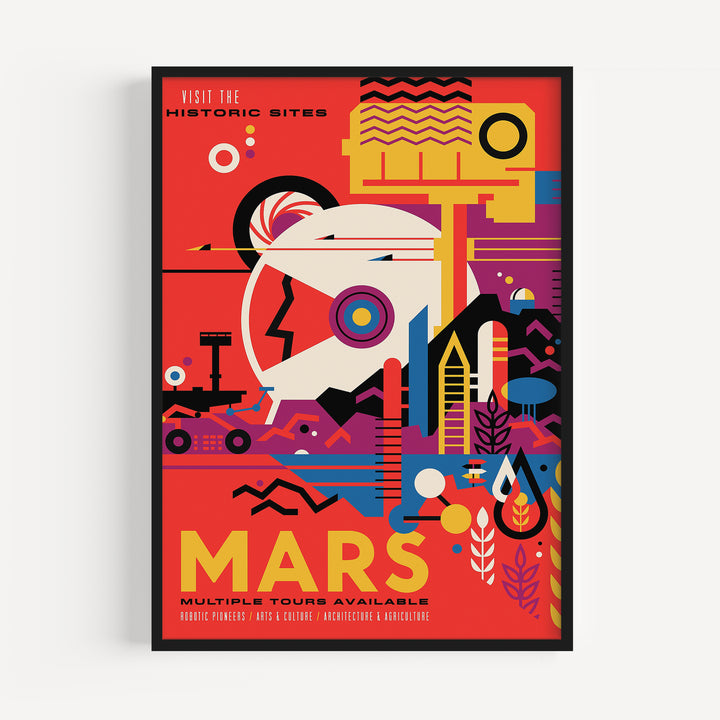 Mars Poster by Nasa