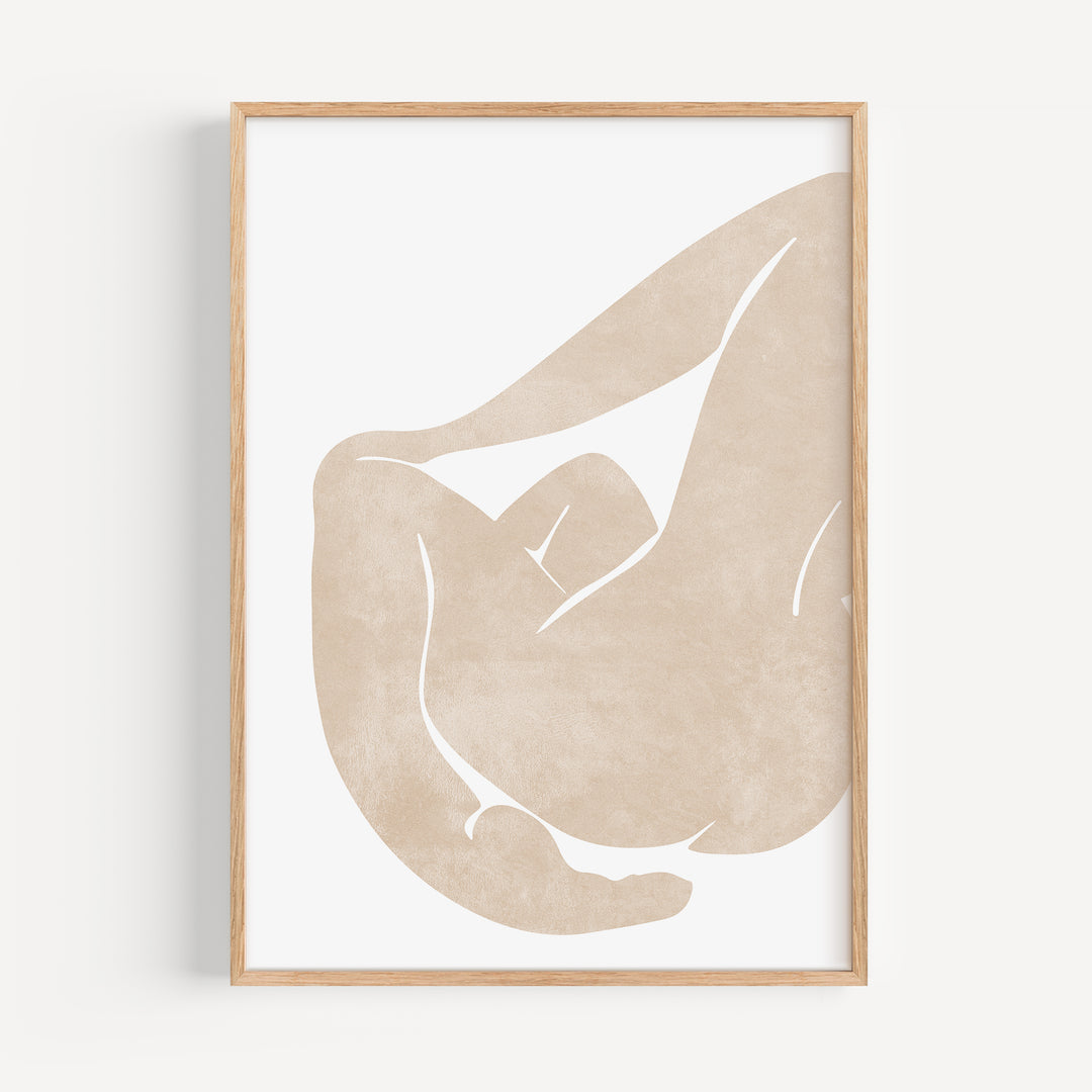 Matisse Women Beige Poster Set