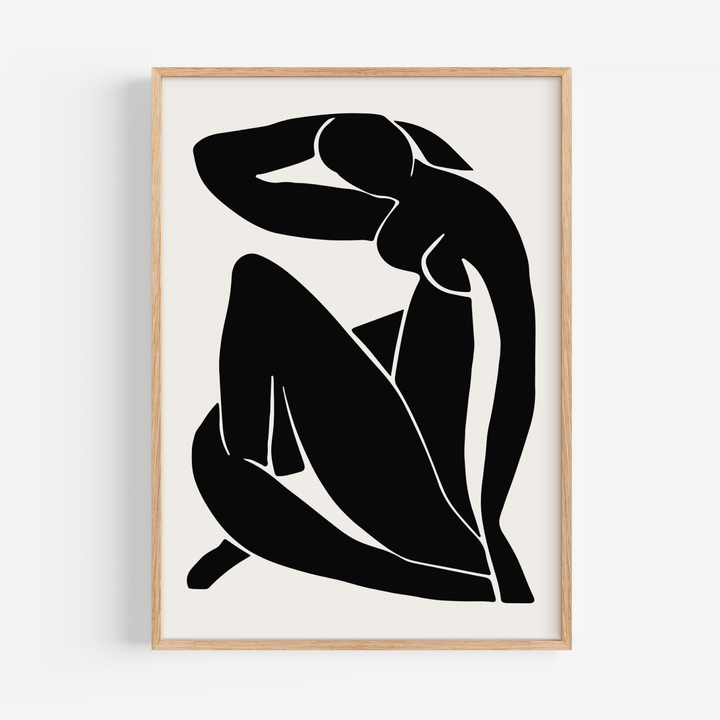 Woman Black II Matisse Poster