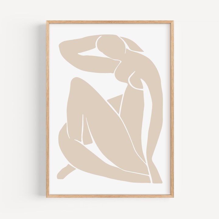 Woman Beige II Matisse Poster