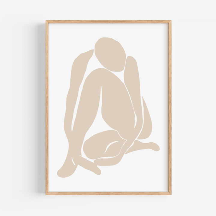 Woman Beige I Matisse Poster