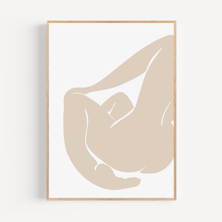 Woman Beige III Matisse Poster