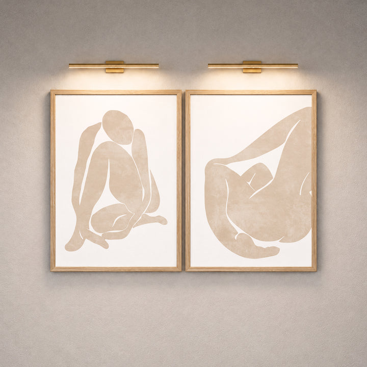 Matisse Women Beige Poster Set