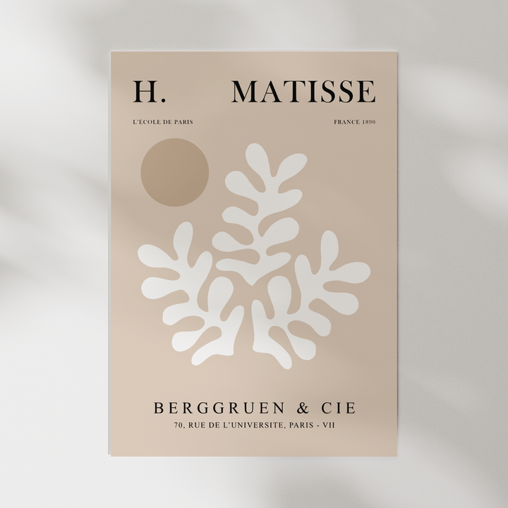 Beige Matisse II Poster