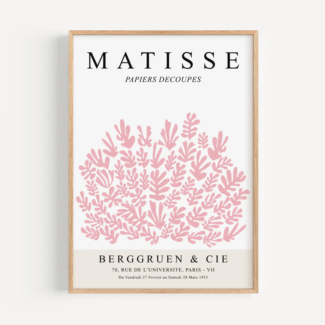 Papier Decoupes Pink II Matisse Poster – Poster Room Papier Decoupes Pink II Matisse Poster – Poster Room