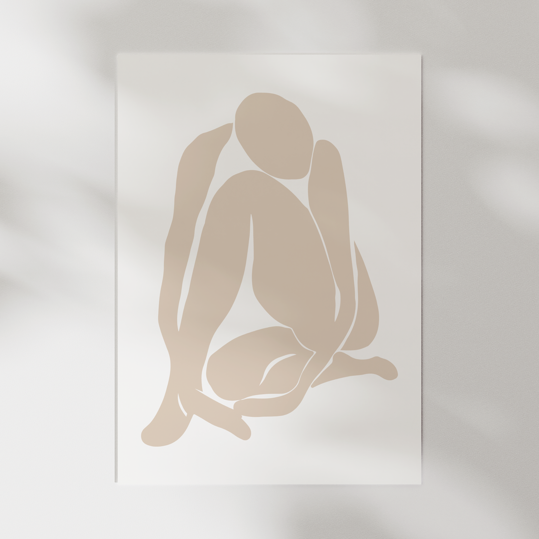 Woman Beige I Matisse Poster