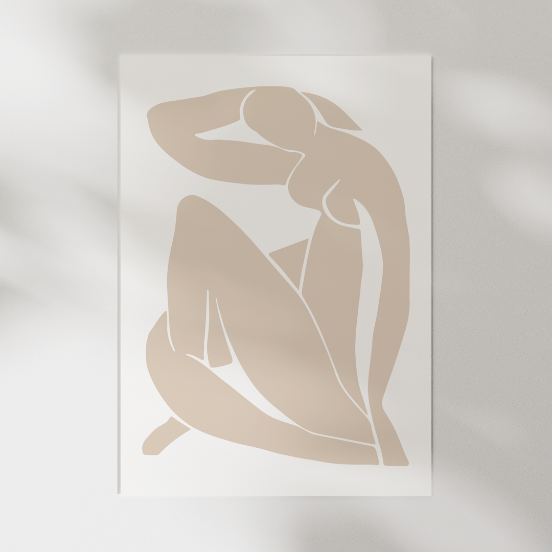 Woman Beige II Matisse Poster