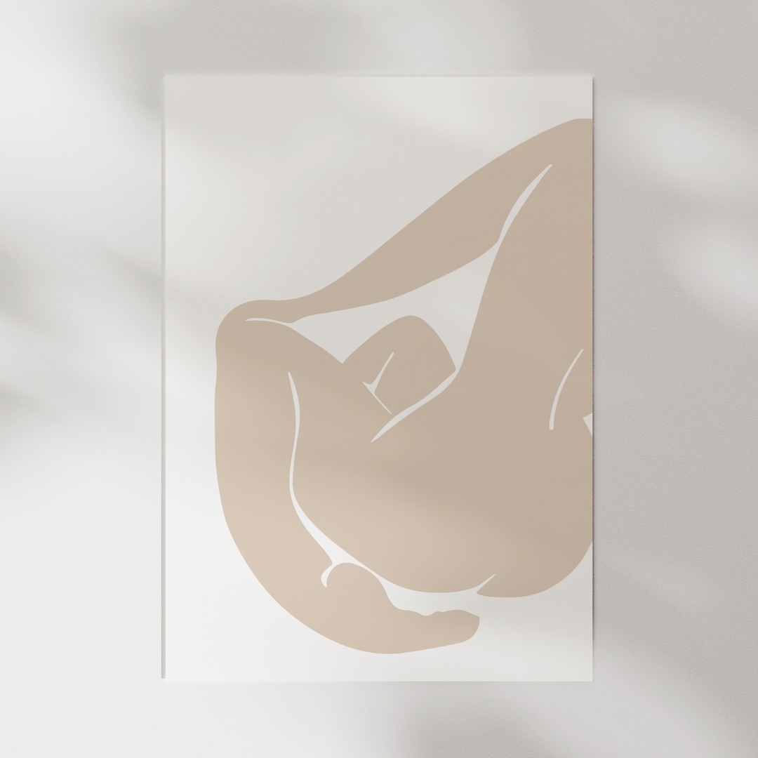 Woman Beige III Matisse Poster