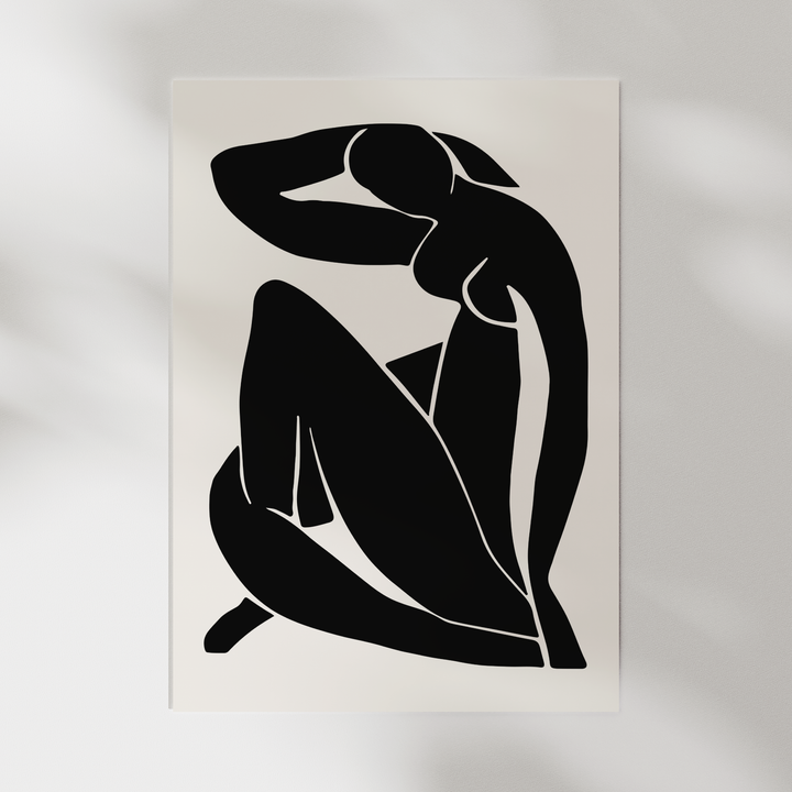 Woman Black II Matisse Poster