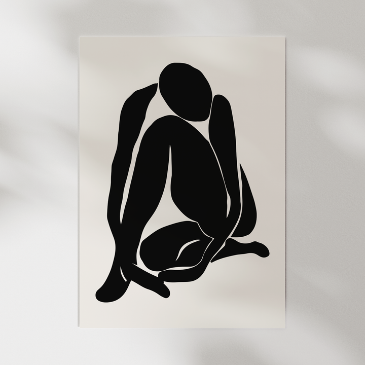 Woman Black I Matisse Poster