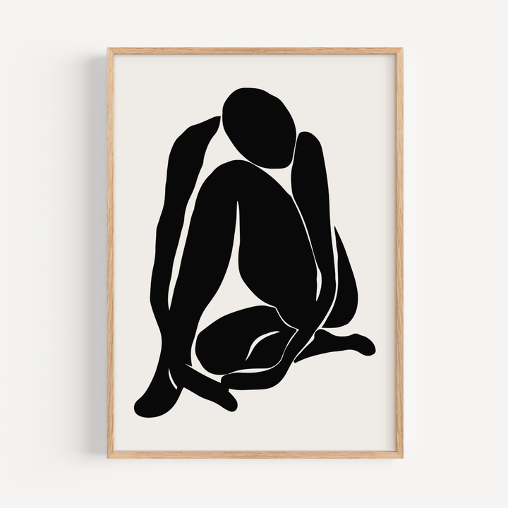 Woman Black I Matisse Poster