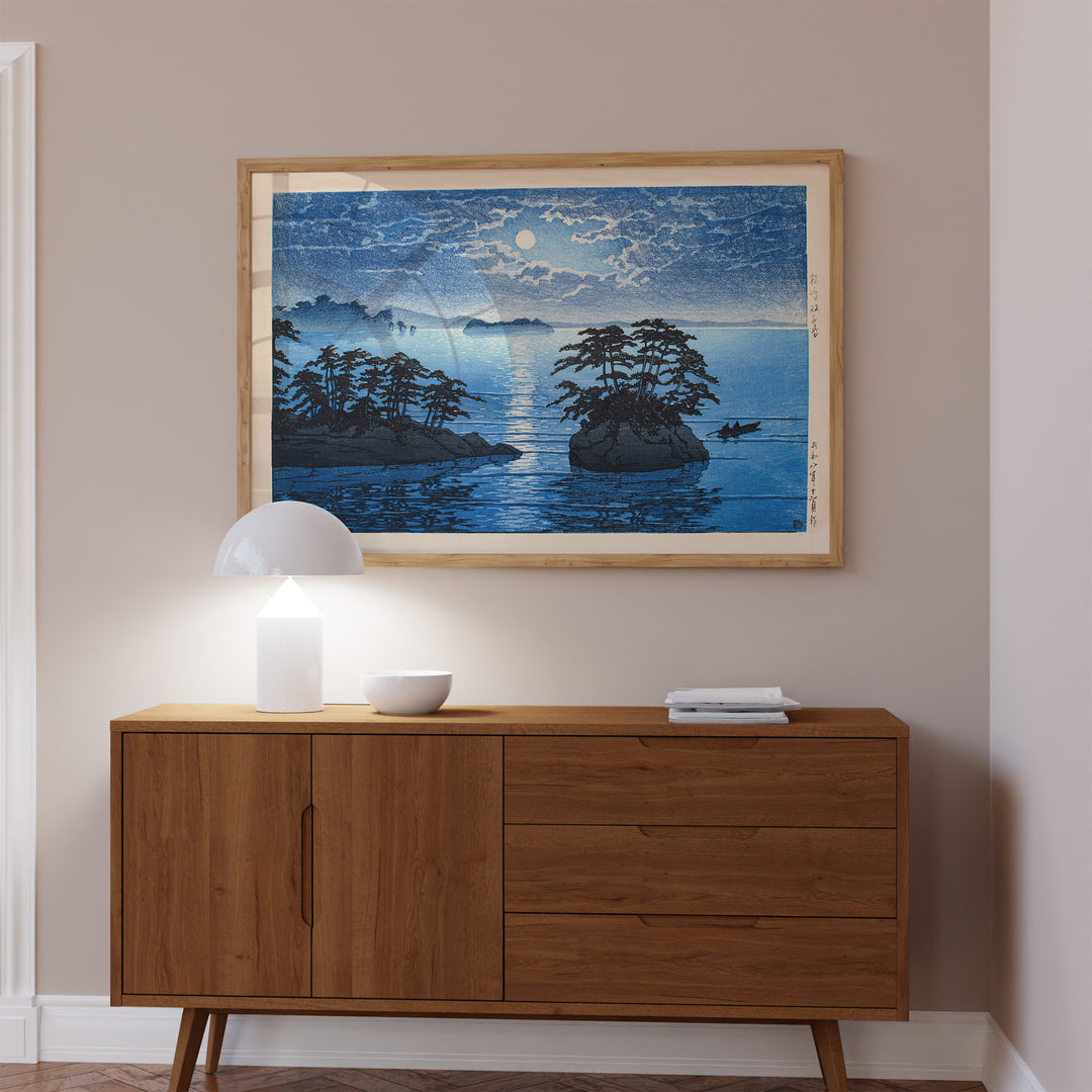 Matsushima Futagojima by Hasui Kawase Poster