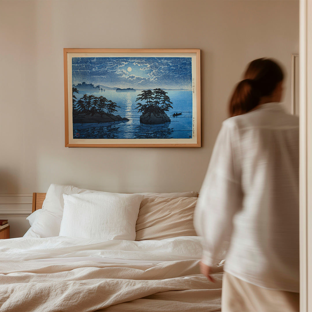 Matsushima Futagojima by Hasui Kawase Poster