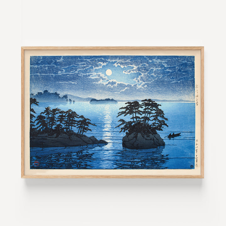 Matsushima Futagojima by Hasui Kawase Poster