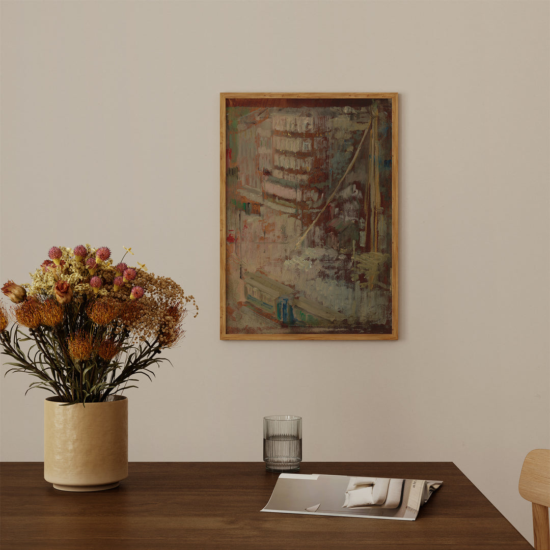 Motif from Paris by Olga Boznańska Poster