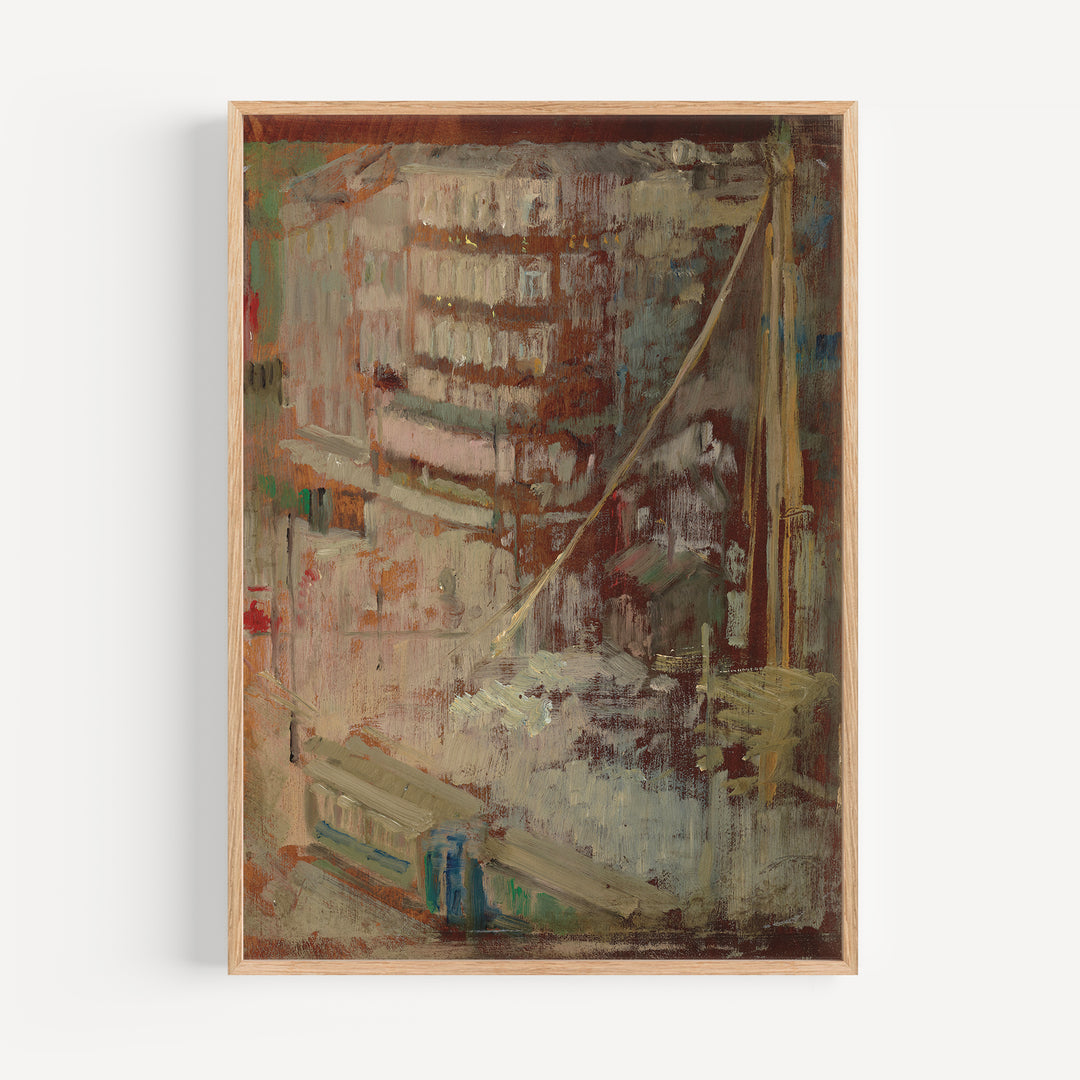 Motif from Paris by Olga Boznańska Poster