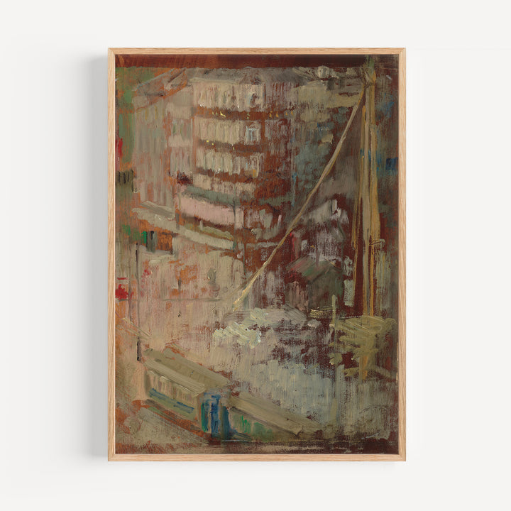 Motif from Paris by Olga Boznańska Poster