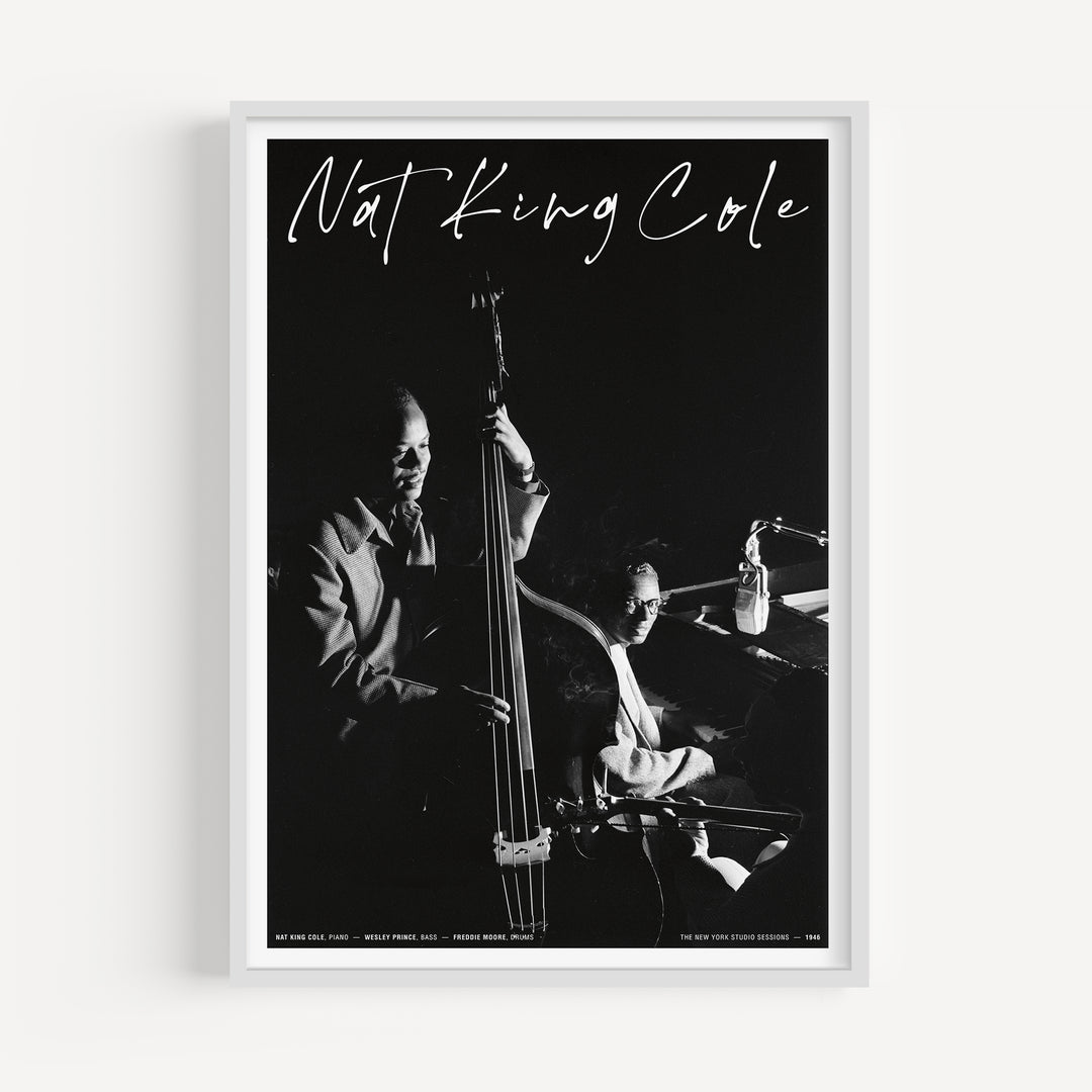 Nat King Cole New York Studio Sessions Poster