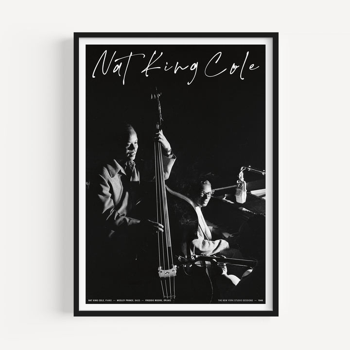 Nat King Cole New York Studio Sessions Poster
