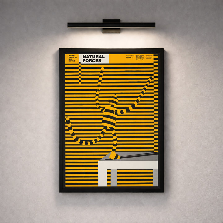 Natural Forces by Bill Mayer Exhibition Poster