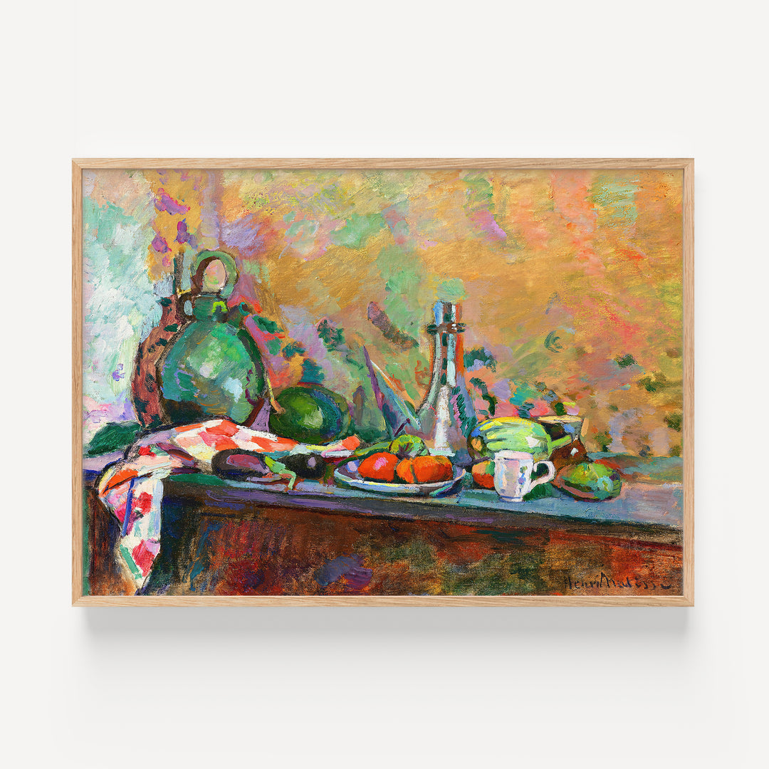 Nature Morte au Purro by Henri Matisse Poster