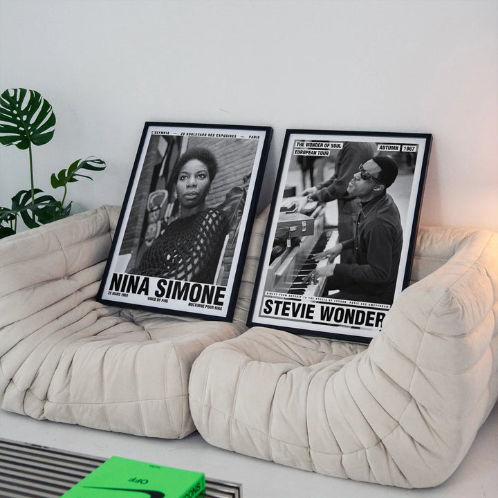 Nina Simone Paris Concert Poster Poster Room