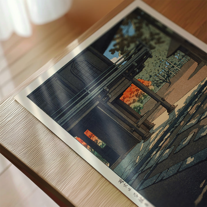 Nobidome Heirin-ji Temple by Kawase Hasui Poster