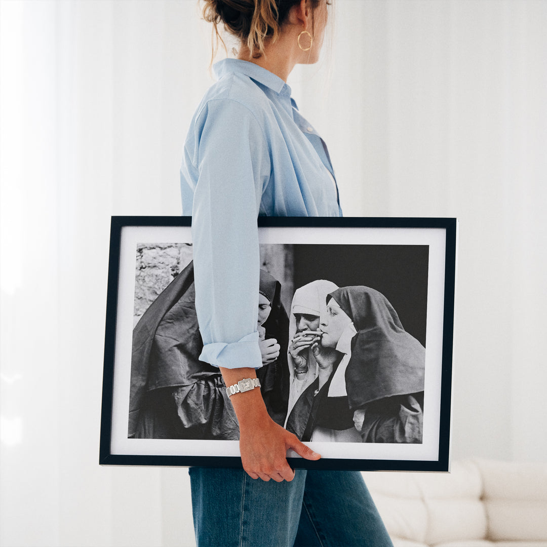 Nuns Smoking Poster