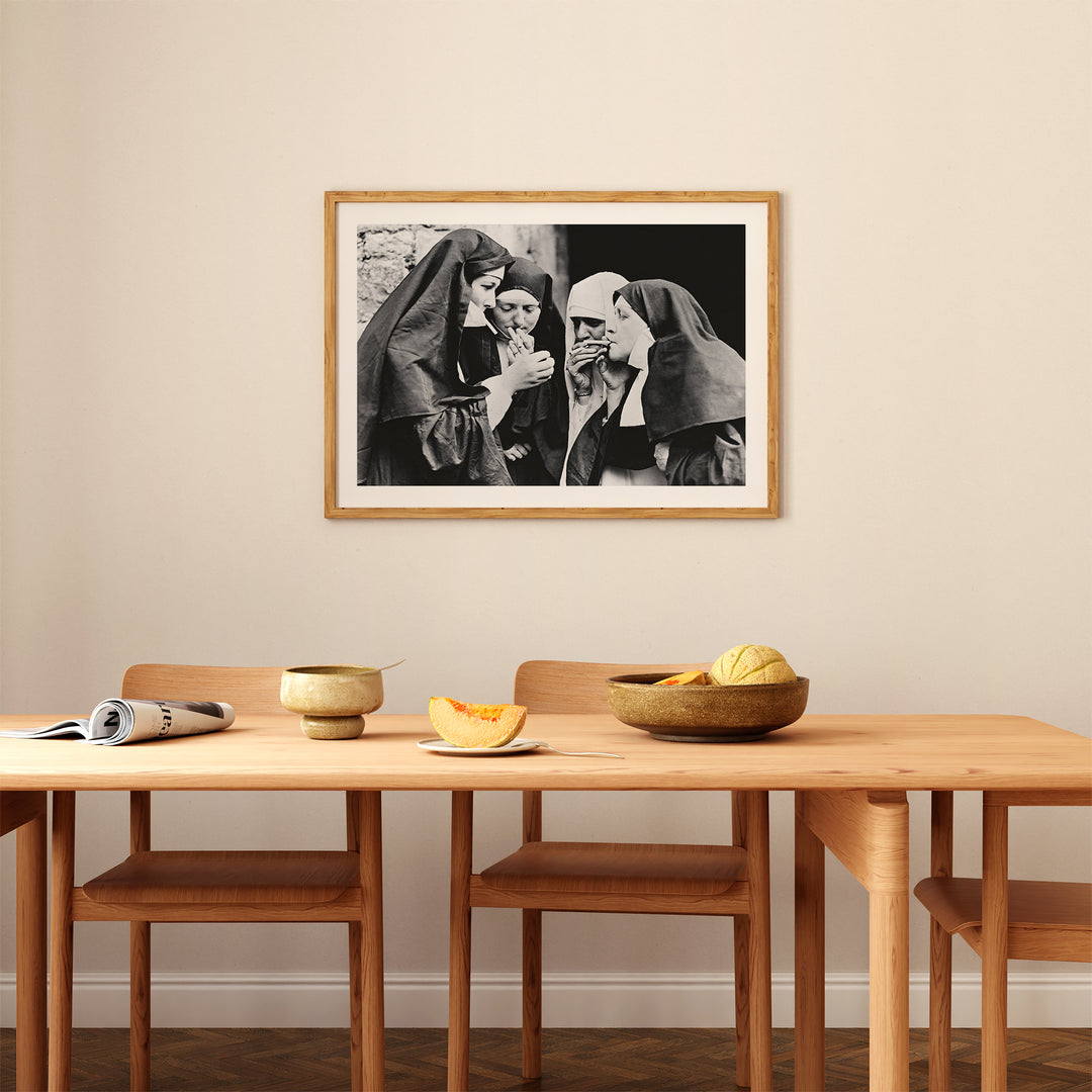Nuns Smoking Poster