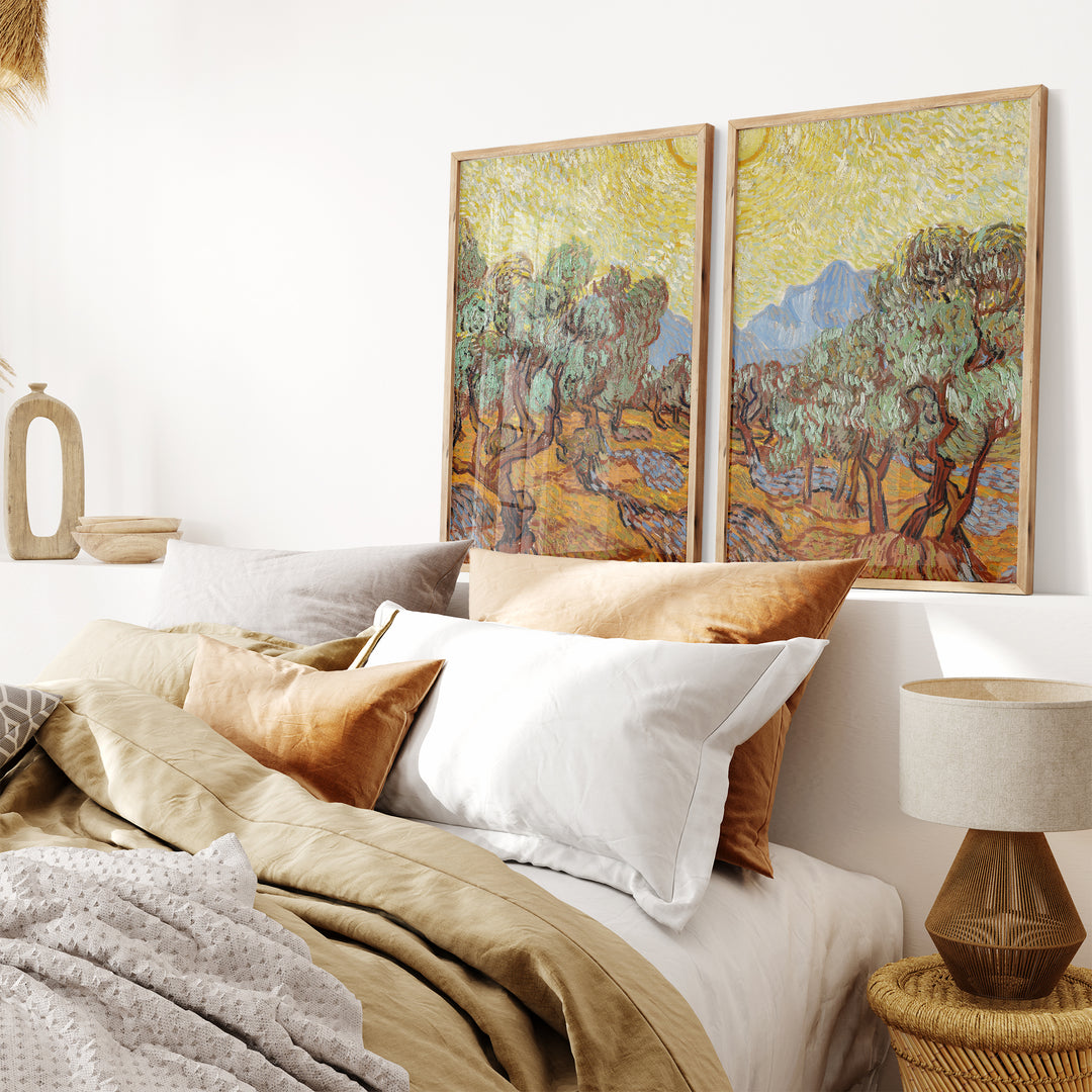 Olive Trees by Vincent van Gogh Poster Set
