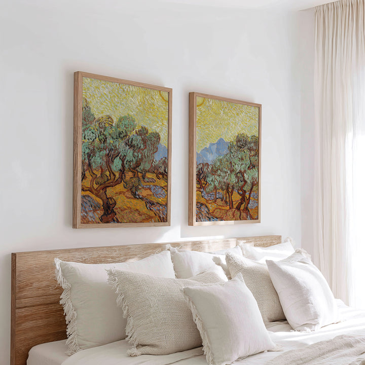 Olive Trees by Vincent van Gogh Poster Set