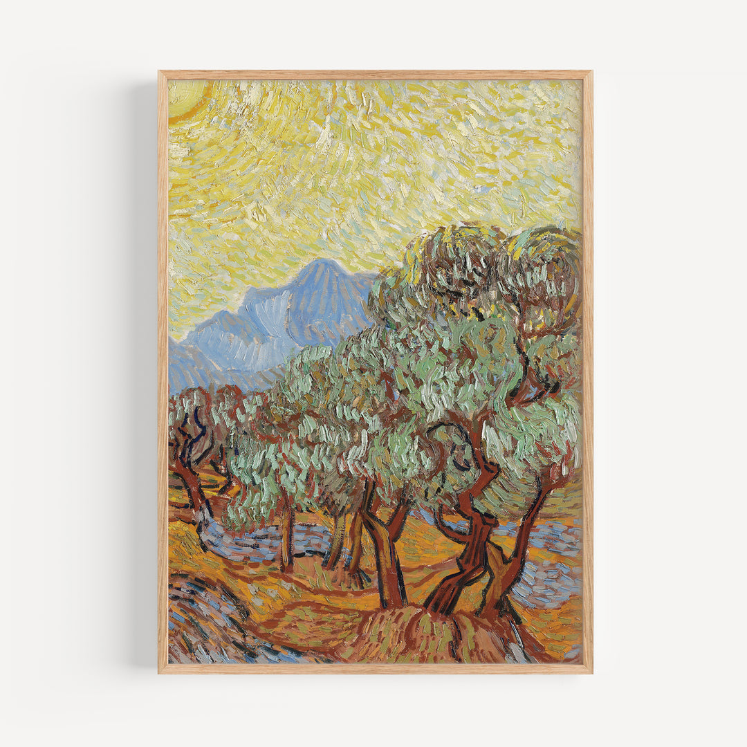 Olive Trees by Vincent van Gogh Poster Set