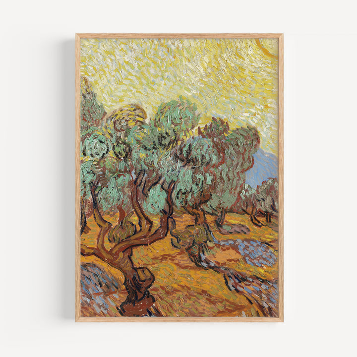 Olive Trees by Vincent van Gogh Poster Set