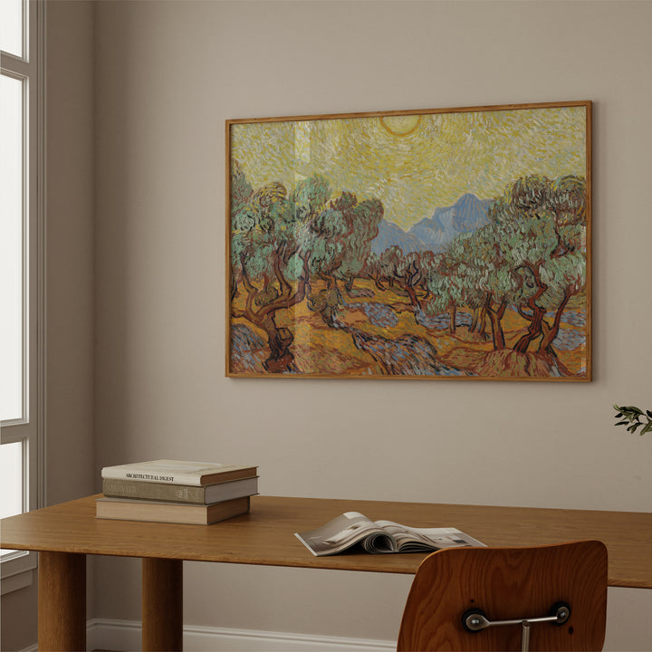 Olive Trees by Vincent van Gogh Poster