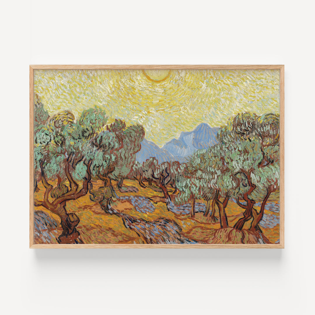 Olive Trees by Vincent van Gogh Poster