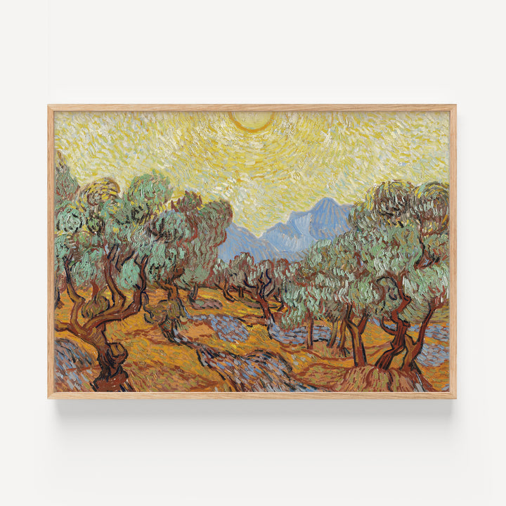 Olive Trees by Vincent van Gogh Poster