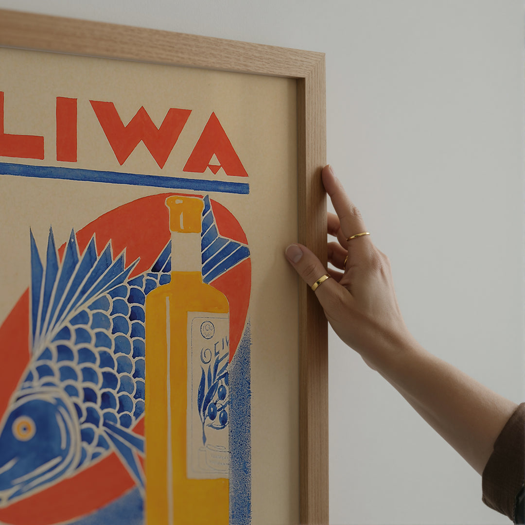 Oliwa Ad by Edward Butrymowicz Poster