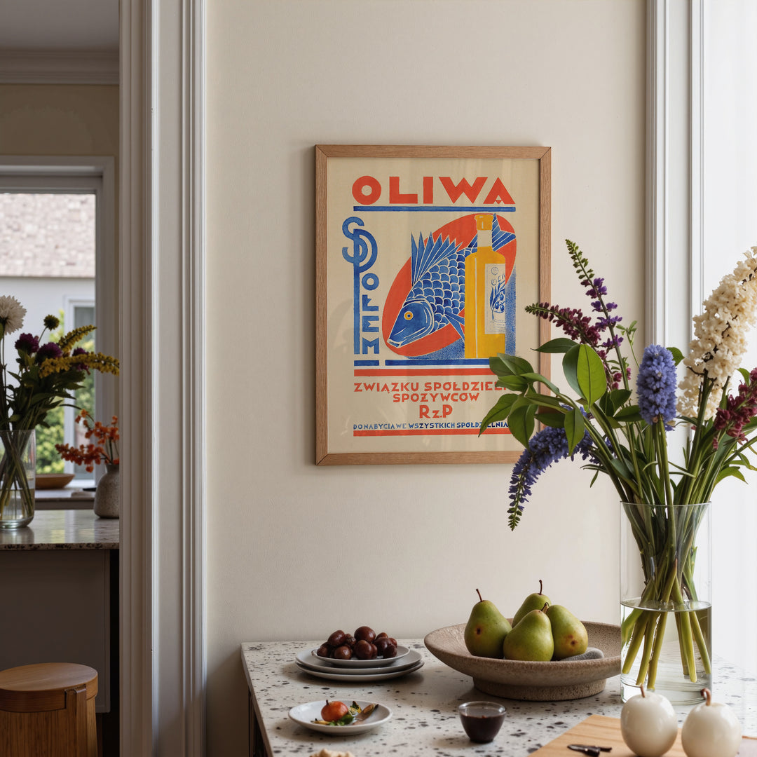 Oliwa Ad by Edward Butrymowicz Poster