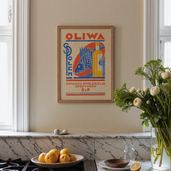 Oliwa Ad by Edward Butrymowicz Poster