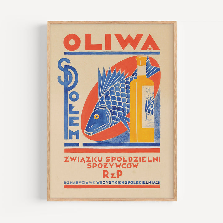 Oliwa Ad by Edward Butrymowicz Poster