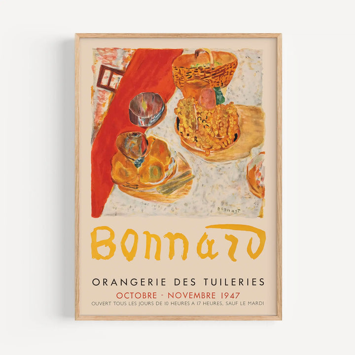 Orangerie des Tuileries Bonnard Exhibition Poster Poster Room