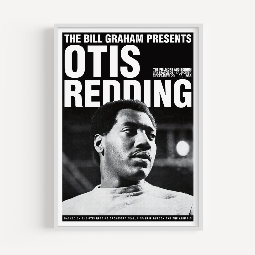 Otis Redding Concert Poster