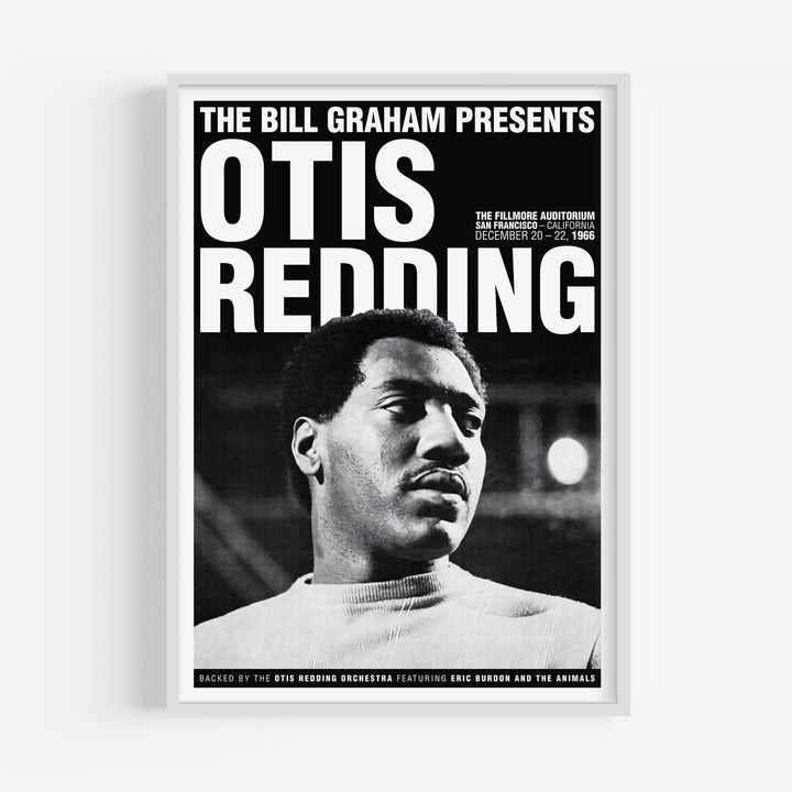 Otis Redding Concert Poster