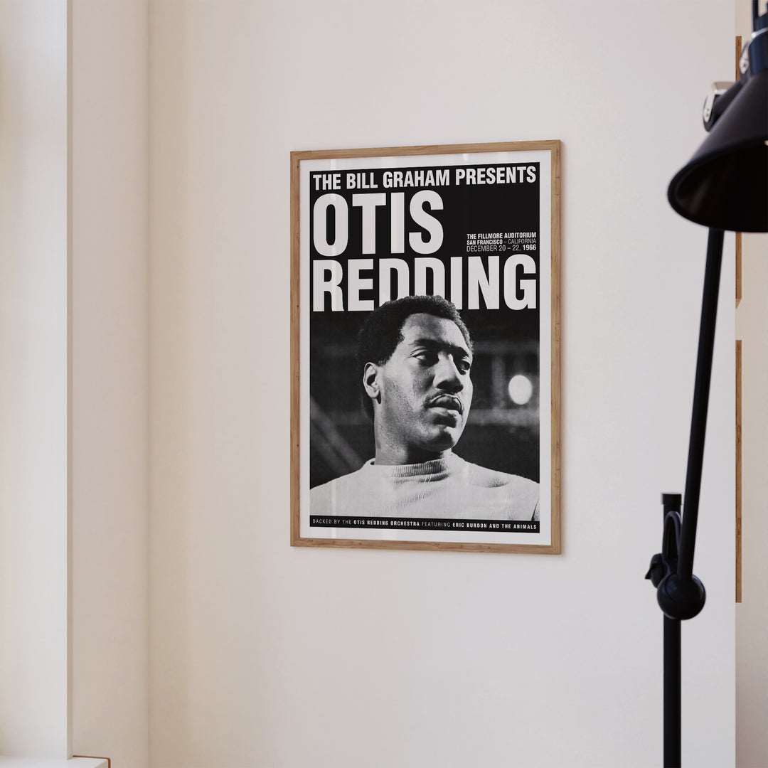 Otis Redding Concert Poster