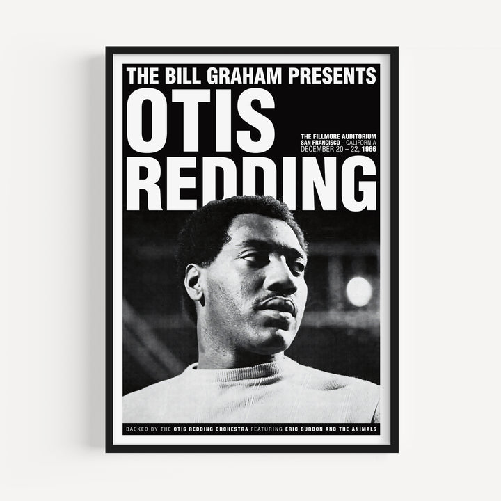 Otis Redding Concert Poster