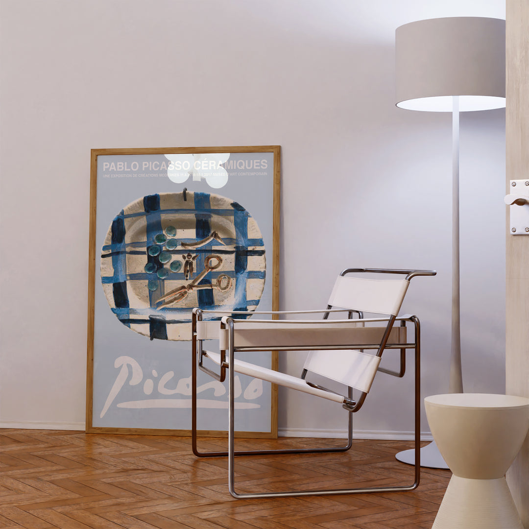 Pablo Picasso Ceramics Exhibition Poster