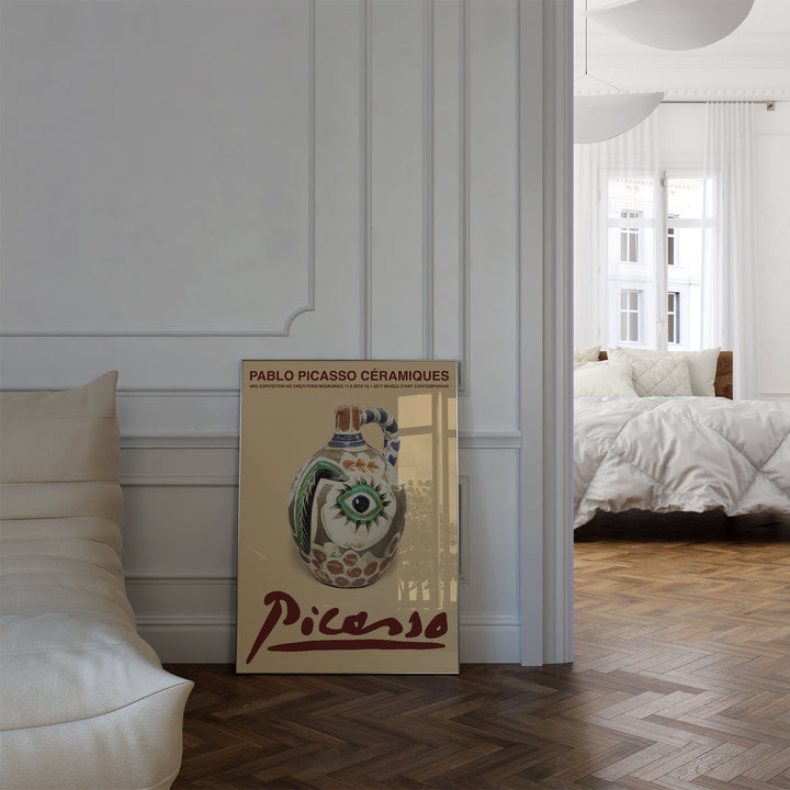 Pablo Picasso Ceramics Vase Exhibition Poster