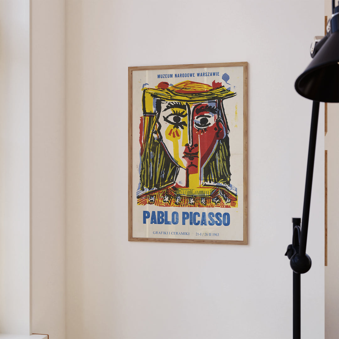 Pablo Picasso Vintage Exhibition Poster